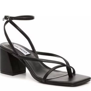 Steve Madden Black Ansel Sandals